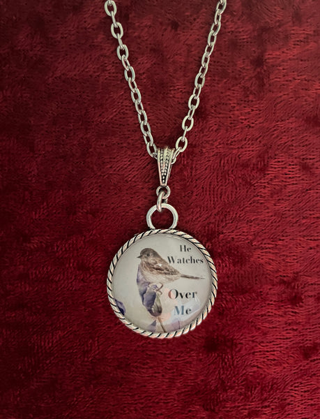 He Watches Over Me  Pendant (24 inch)