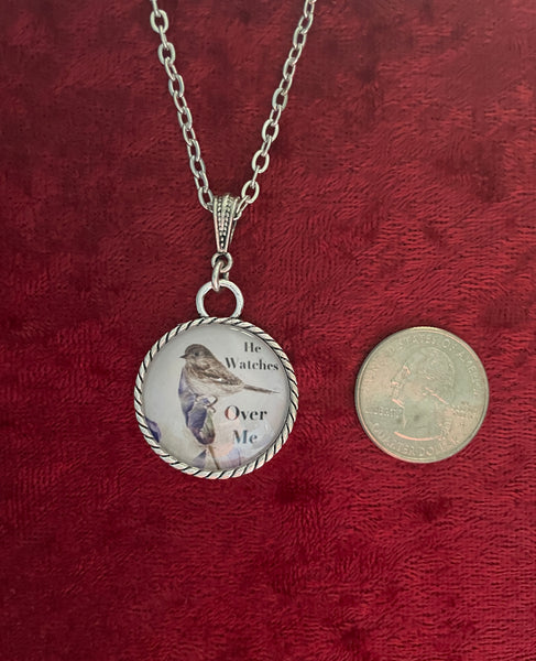 He Watches Over Me  Pendant (24 inch)