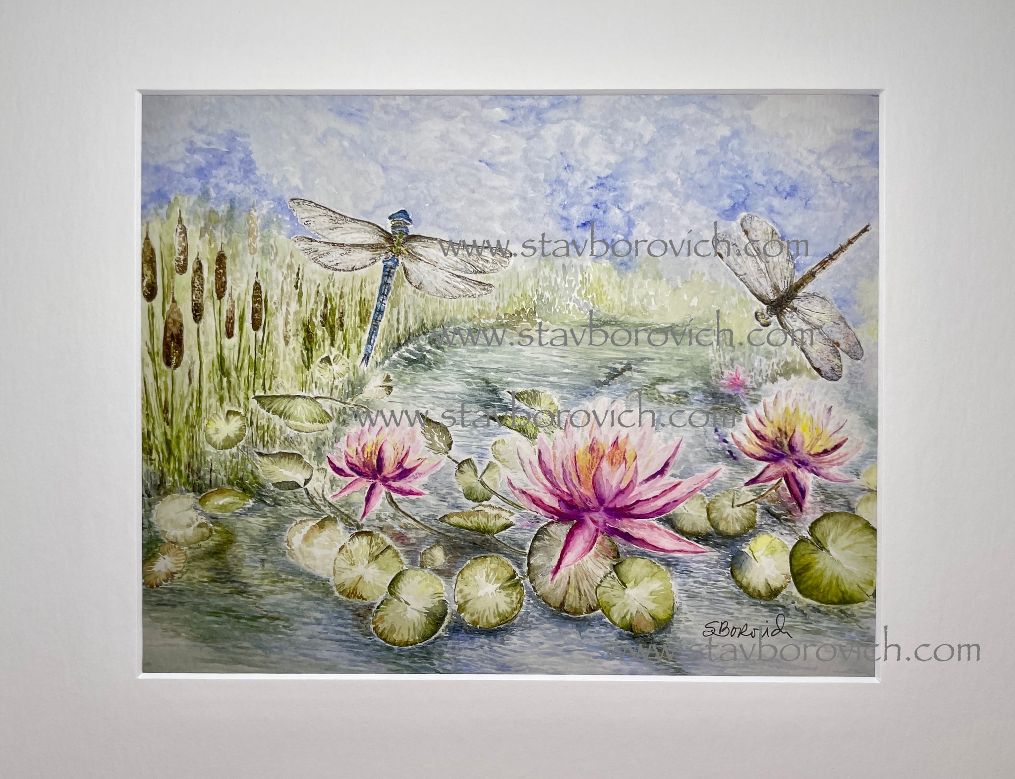 "Nature's Dance" 11x14 matted print