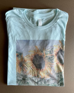 Sunflower Vintage T-shirt (Ice Blue)